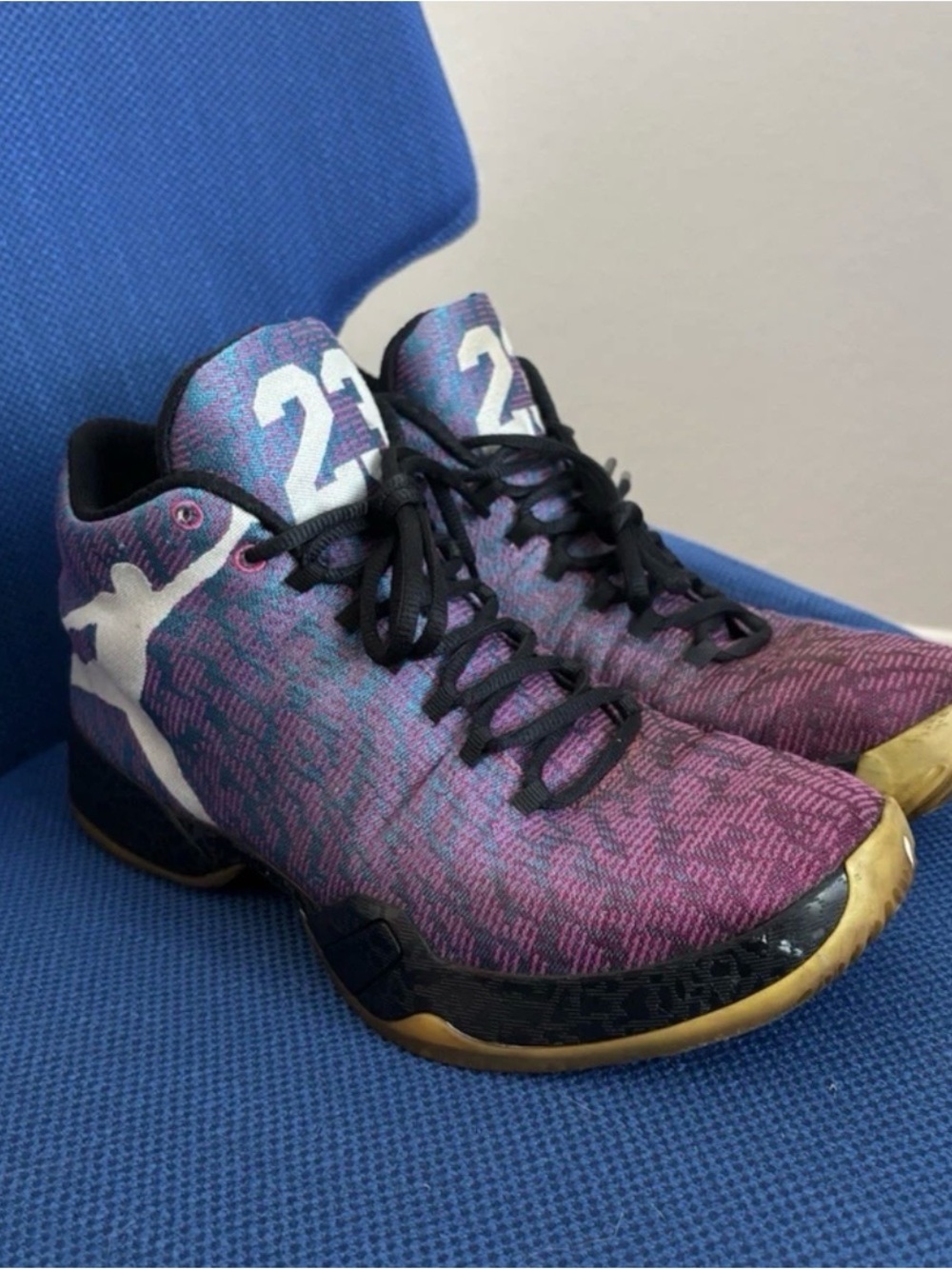 Air Jordan XX9 Riverwalk Size 11 Purple Teal Basketball Shoes 695515-625